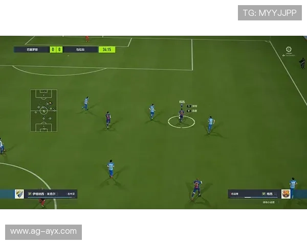 巴塞罗那通过快速传球寻找空档,整体节拍掌握精准